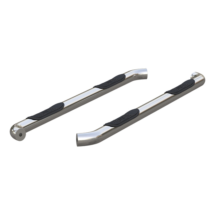 ARIES 205031-2 3in. Round Polished Stainless Side Bars; Select Dodge Durango - Truck Part Superstore