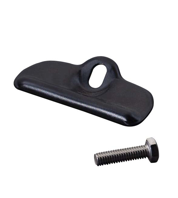 Kentrol 20506 Jeep CJ Battery Tray Clamp 76-86 CJ Powdercoat Black Kentrol - Truck Part Superstore