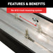 ARIES 2051017 AeroTread 5" x 67" Polished Stainless Running Boards, Select Toyota RAV4 - Truck Part Superstore