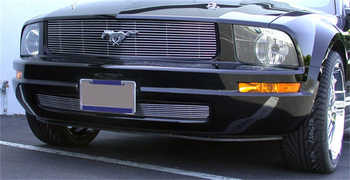 T-Rex Grilles 20515 Billet Series Grille; Horizontal; Aluminum; Polished; 1 Pc; Overlay; - Truck Part Superstore