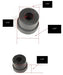 Lakewood 20535 Ladder Bar Bushing Kit; Replacement; Rubber; 4 Pack; Black; - Truck Part Superstore