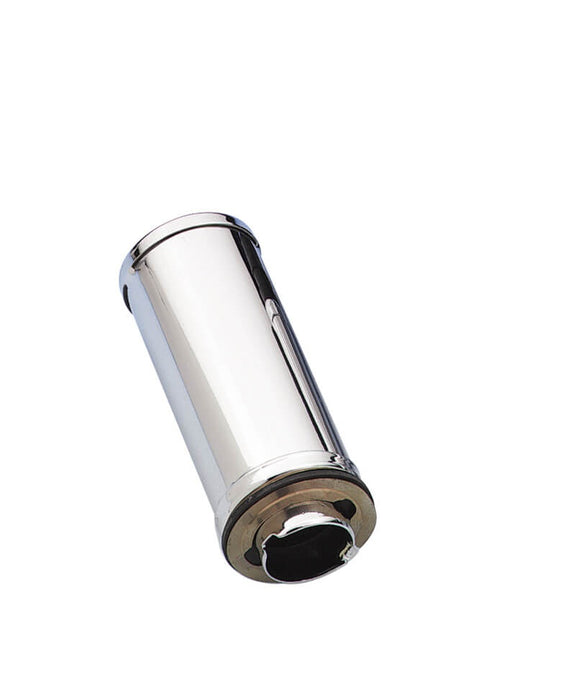 Mr Gasket 2053 Chrome Plated Oil Filler Extension Tube; 4 in.; Twist-On Style; Race Only; - Truck Part Superstore