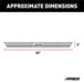 ARIES 2055053 ARIES 2055053 Replacement 53-Inch AdvantEDGE Running Board Step Pad - Truck Part Superstore
