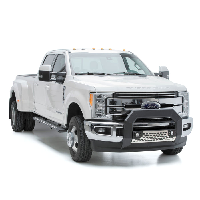 ARIES 2055193 ARIES 2055193 AdvantEDGE Paintable Aluminum Cover Plate for Bull Bar with LEDs - Truck Part Superstore