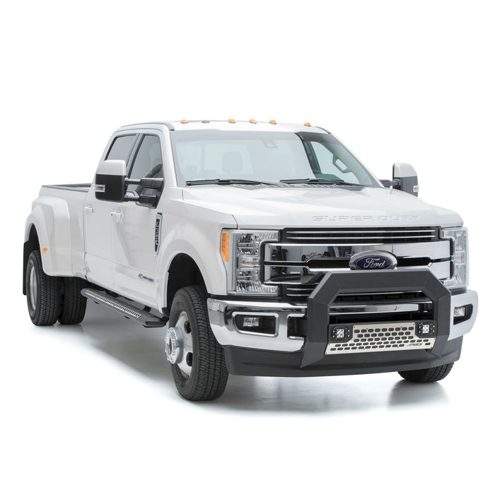 ARIES 2055193 ARIES 2055193 AdvantEDGE Paintable Aluminum Cover Plate for Bull Bar with LEDs - Truck Part Superstore
