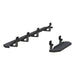 ARIES 2055535 RidgeStep 6-1/2in. x 96in.; 36in. Black Steel Running Boards; Select Ford Transi - Truck Part Superstore