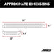 ARIES 2055535 RidgeStep 6-1/2in. x 96in.; 36in. Black Steel Running Boards; Select Ford Transi - Truck Part Superstore