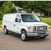 ARIES 2055535 RidgeStep 6-1/2in. x 96in.; 36in. Black Steel Running Boards; Select Ford Transi - Truck Part Superstore
