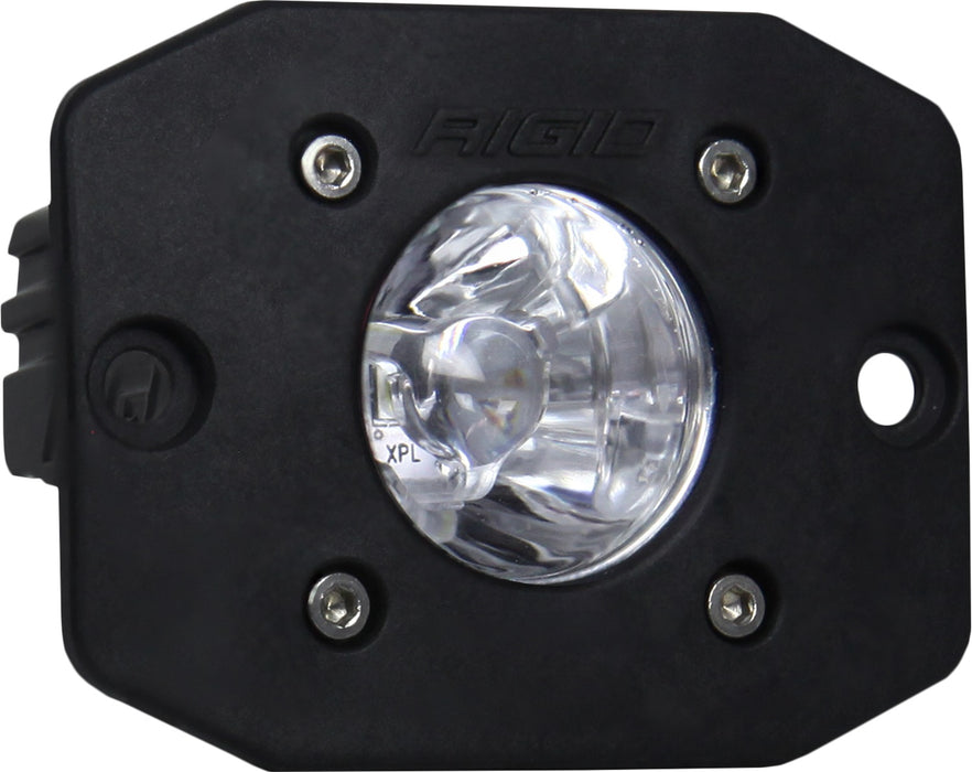 Rigid Industries 20611 Spot Black Flush Mount Ignite RIGID Industries - Truck Part Superstore