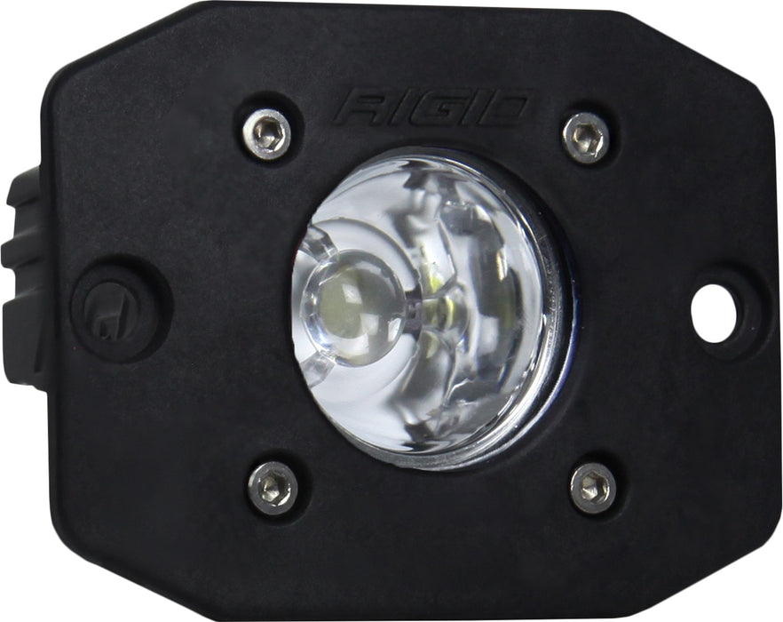Rigid Industries 20621 Flood Black Flush Mount Ignite RIGID Industries - Truck Part Superstore