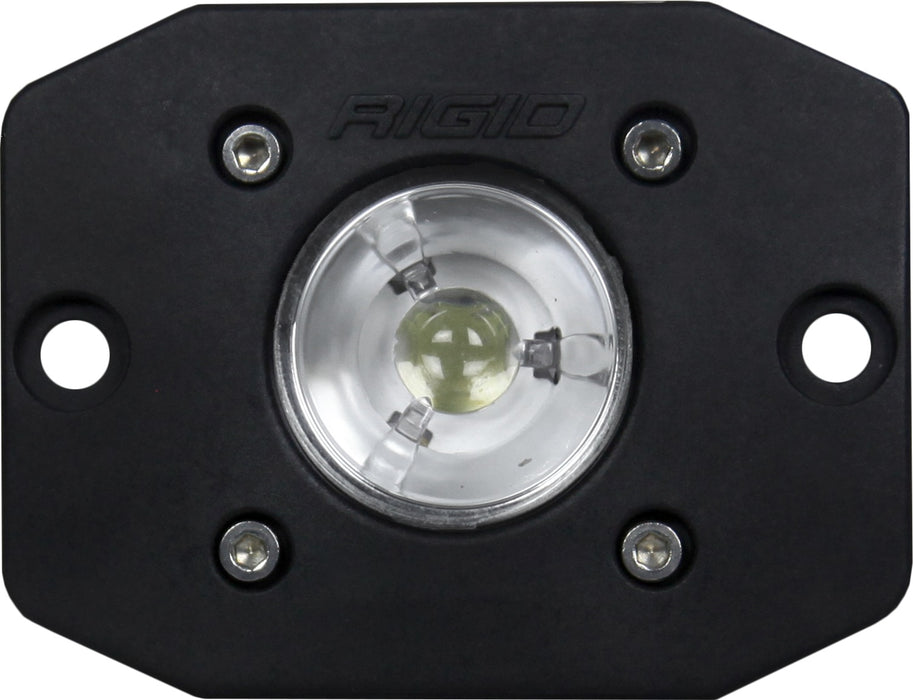 Rigid Industries 20621 Flood Black Flush Mount Ignite RIGID Industries - Truck Part Superstore