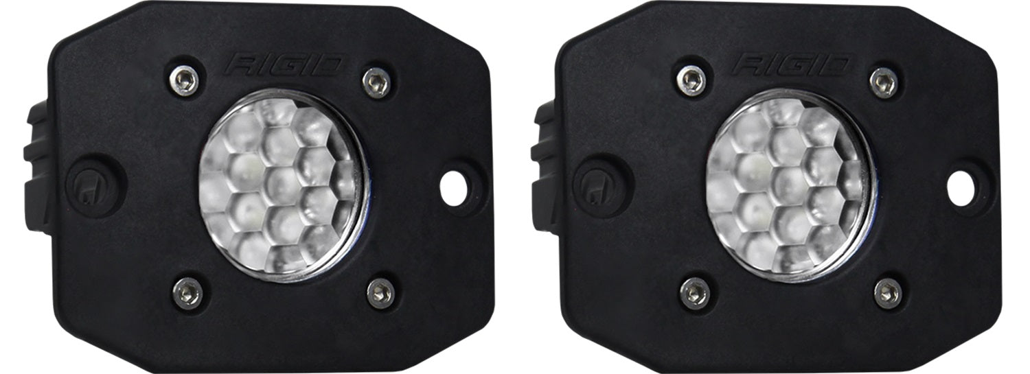 Rigid Industries 20641 Flood Diffused Backup Kit Flush Mount Ignite RIGID Industries - Truck Part Superstore
