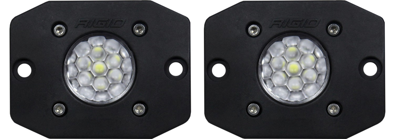 Rigid Industries 20641 Flood Diffused Backup Kit Flush Mount Ignite RIGID Industries - Truck Part Superstore
