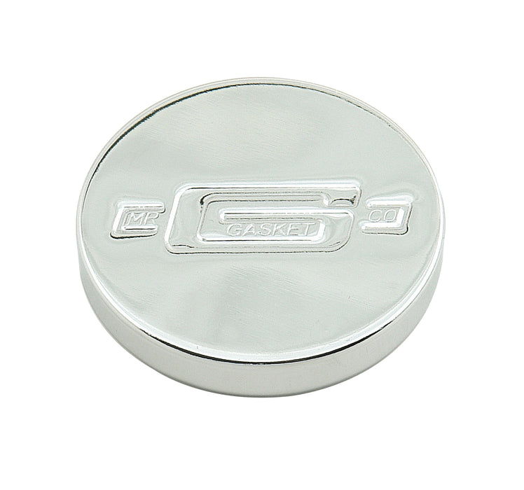 Mr Gasket 2067 Oil Filler Cap; Plug Type; 1.22 in. Dia. Hole; w/Logo; - Truck Part Superstore