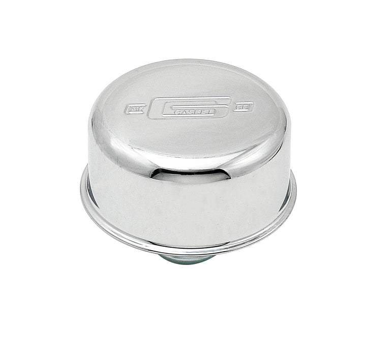 Mr Gasket 2068 Breather/Oil Filler Cap; 2.5 in. Dia.; H-2 1/8 in.; w/ Logo; Race Only; - Truck Part Superstore