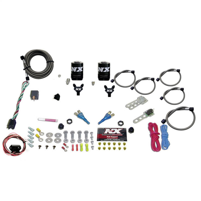 Nitrous Express 20716-00 NISSAN/INFINITY DUAL NOZZLE (35-150HP) WITHOUT BOTTLE - Truck Part Superstore