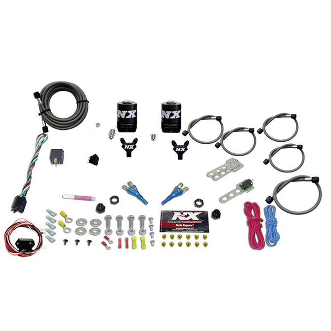 Nitrous Express 20716-00 NISSAN/INFINITY DUAL NOZZLE (35-150HP) WITHOUT BOTTLE - Truck Part Superstore