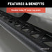 ARIES 2074109 Rocker Step Running Boards; Select Silverado; Sierra 1500; 2500; 3500 Crew Cab - Truck Part Superstore