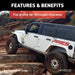 ARIES 2074118 Rocker Step Running Boards; Select Jeep Wrangler JL Unlimited - Truck Part Superstore