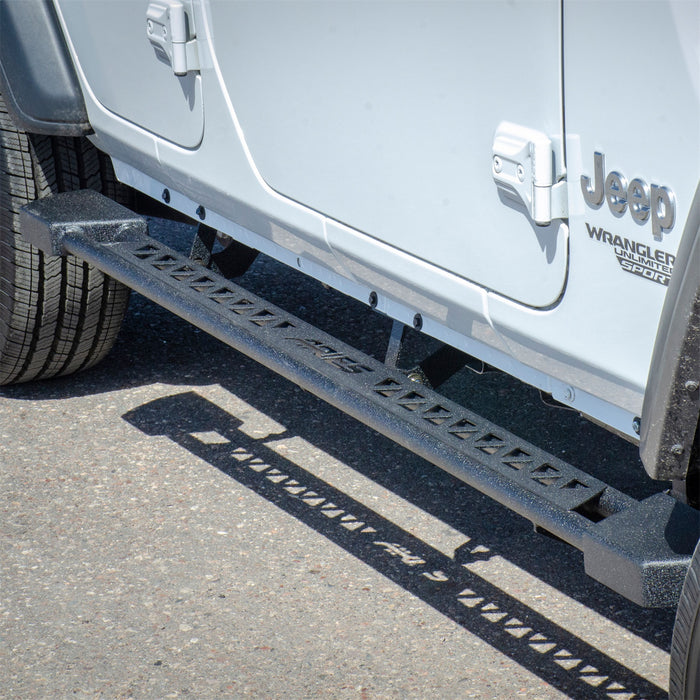 ARIES 2074118 Rocker Step Running Boards; Select Jeep Wrangler JL Unlimited - Truck Part Superstore