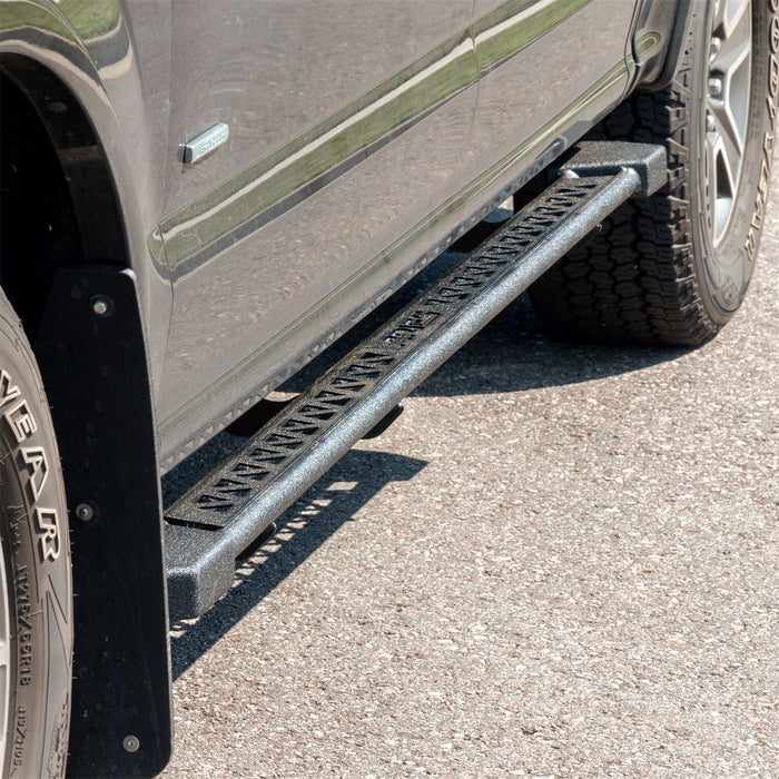 ARIES 2074120 Rocker Step Running Boards; Select Ford F150; F250; F350; F450; F550 Crew Cab - Truck Part Superstore
