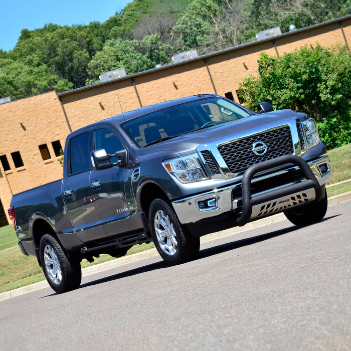 ARIES 2074141 Rocker Step Running Boards; Select Nissan Titan; XD - Truck Part Superstore