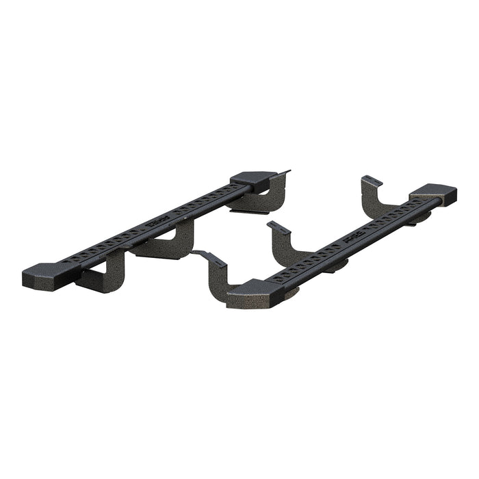 ARIES 2074152 ARIES 2074152 Black Steel Rocker Step Guard Running Boards; Select Toyota Tundra - Truck Part Superstore