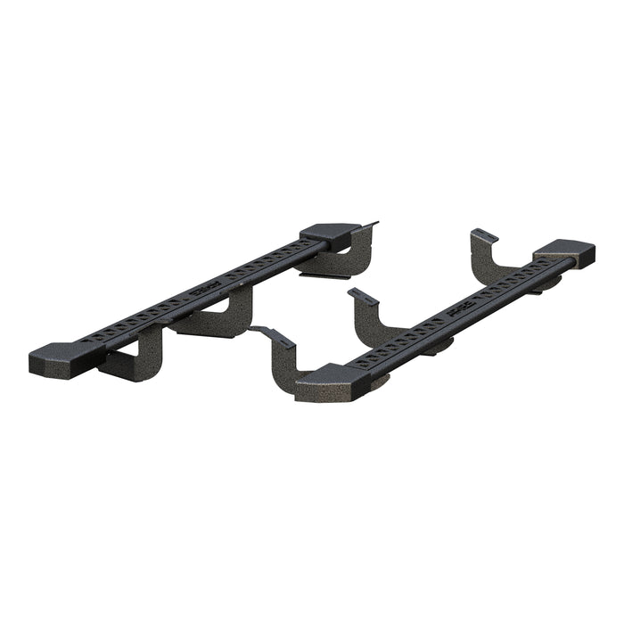 ARIES 2074152 ARIES 2074152 Black Steel Rocker Step Guard Running Boards; Select Toyota Tundra - Truck Part Superstore