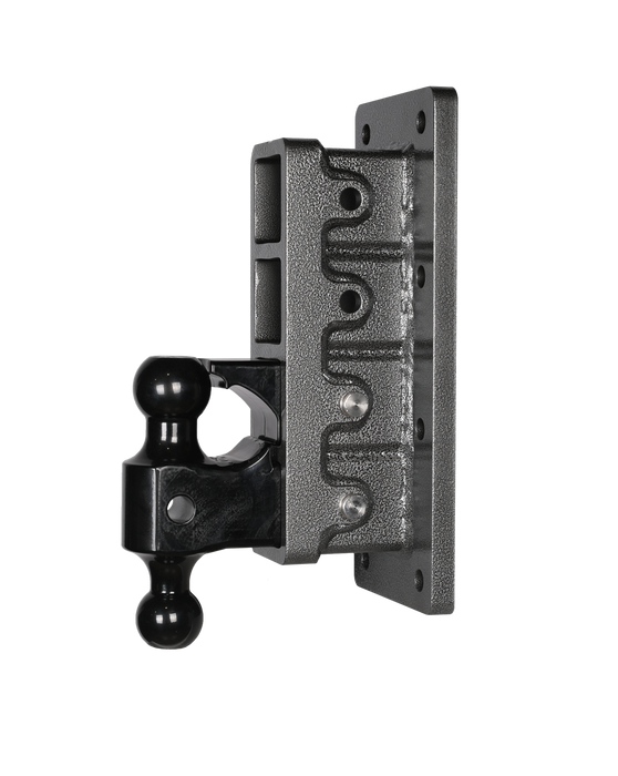 GEN-Y Hitch GH-724 MEGA-DUTY 2.5" Bolt-On 9" Drop 3K TW 21K Hitch with Dual-Ball & Pintle Lock - Truck Part Superstore