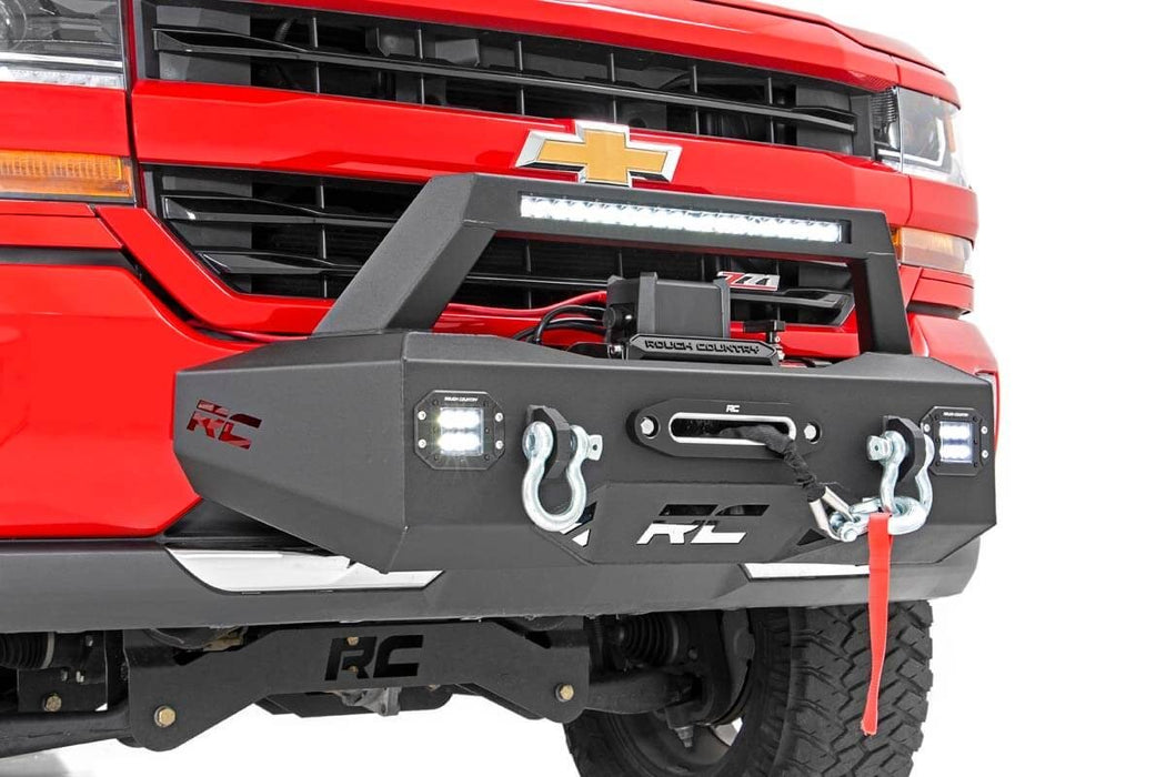 Rough Country 10761 EXO Winch Mount System 07-18 Chevrolet Silverado 1500 Rough Country - Truck Part Superstore