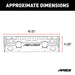 ARIES 2081000 TrailChaser Jeep Wrangler JK Steel Front Bumper Center Section - Truck Part Superstore