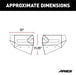 ARIES 2081208 TrailChaser Jeep Wrangler JL; Gladiator Steel Front Bumper Corners - Truck Part Superstore