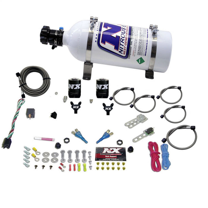 Nitrous Express 20816-05 BMW EFI ALL (50-300 HP) DUAL NOZZLE WITH 5LB BOTTLE - Truck Part Superstore