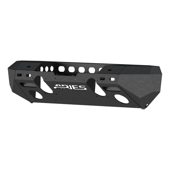 ARIES 2082048 TrailChaser Jeep Wrangler JK Steel Front Bumper (Option 6) - Truck Part Superstore