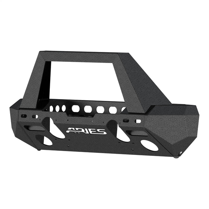 ARIES 2082051 TrailChaser Jeep Wrangler JK Steel Front Bumper (Option 2) - Truck Part Superstore