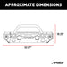 ARIES 2082056 TrailChaser Jeep Wrangler JK Steel Front Bumper (Option 3) - Truck Part Superstore