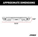 ARIES 2082060 TrailChaser Jeep Wrangler JK Steel Rear Bumper with LED Lights - Truck Part Superstore