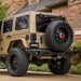 ARIES 2082060 TrailChaser Jeep Wrangler JK Steel Rear Bumper with LED Lights - Truck Part Superstore