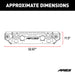 ARIES 2082071 TrailChaser Jeep Wrangler JL; Gladiator Steel Front Bumper (Option 5) - Truck Part Superstore