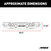 ARIES 2082072 TrailChaser Jeep Wrangler JL; Gladiator Steel Front Bumper (Option 7) - Truck Part Superstore