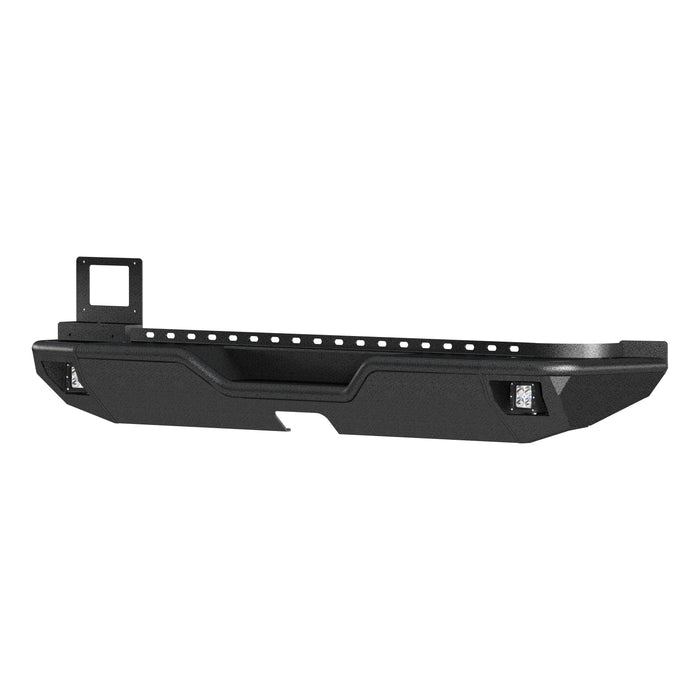 ARIES 2082081 TrailChaser Jeep Wrangler JL Steel Rear Bumper with LED Lights - Truck Part Superstore