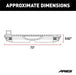 ARIES 2082081 TrailChaser Jeep Wrangler JL Steel Rear Bumper with LED Lights - Truck Part Superstore