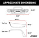 ARIES 2082086 TrailChaser Jeep Wrangler JL Front Bumper with Fender Flares (Option 8) - Truck Part Superstore