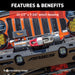 ARIES 2082086 TrailChaser Jeep Wrangler JL Front Bumper with Fender Flares (Option 8) - Truck Part Superstore