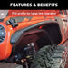 ARIES 2082086 TrailChaser Jeep Wrangler JL Front Bumper with Fender Flares (Option 8) - Truck Part Superstore
