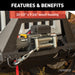 ARIES 2082089 TrailChaser Jeep Wrangler JL; Gladiator Steel Front Bumper (Option 9) - Truck Part Superstore