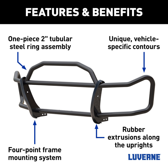 Luverne 208810 2 in. Tubular Grille Guard - Truck Part Superstore