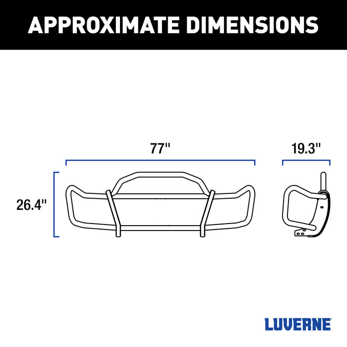 Luverne 208815 2 in. Tubular Grille Guard - Truck Part Superstore