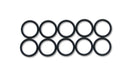 Vibrant Performance 20883 Rubber O-Rings; Size: -3AN; Package of 10; Black; - Truck Part Superstore