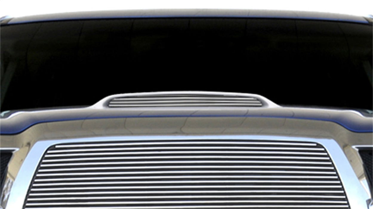 T-Rex Grilles 20897 T1 Series Hood Scoop; Horizontal; Aluminum; Polished; 1 Pc; Bolt-On; - Truck Part Superstore